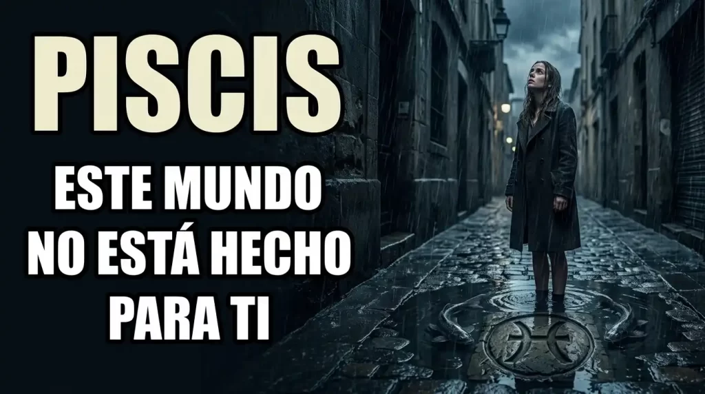 Piscis cuando sientes que no perteneces a este mundo